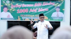 Di Akhir Ramadhan, Daeng Manye Bagikan 1.000 Paket Lebaran dan Dorong RSUD Pajonga Dg Ngalle Naik Level