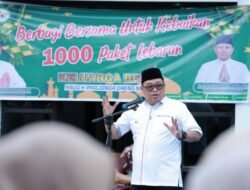 Di Akhir Ramadhan, Daeng Manye Bagikan 1.000 Paket Lebaran dan Dorong RSUD Pajonga Dg Ngalle Naik Level