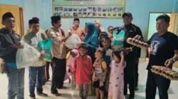 PWI Takalar Tebar Berkah Ramadan, Salurkan Sembako untuk Anak Yatim di Panti Asuhan Mega Mulia