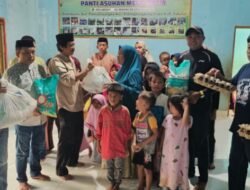 PWI Takalar Tebar Berkah Ramadan, Salurkan Sembako untuk Anak Yatim di Panti Asuhan Mega Mulia