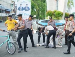 Sisi Humanis Polisi Terlihat, 7 Siswa Inspektur Sigap Bantu Korban Laka