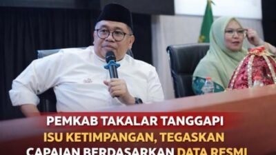 Pemkab Takalar menegaskan capaian pembangunan berdasarkan data resmi di tengah isu ketimpangan. Pemerintah ajak masyarakat bersinergi dan terbuka terhadap kritik.