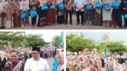 Didampingi Direktur RSUD HPDN, Bupati Takalar Daeng Manye Bagikan 1.000 Paket Lebaran