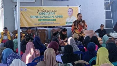 Lukman B Kady Awasi Penggunaan Anggaran APBD di Program MYC di Galesong Utara Takalar 