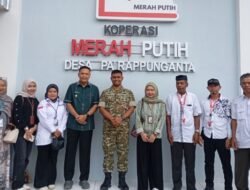 Wabup Takalar Hengky Yasin Hadiri Launching Nasional Koperasi Merah Putih, KDMP Pa’rupanganta Siap Beroperasi