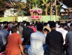 Camat Pattallassang Bacakan Sambutan Bupati Takalar pada Salat Iduladha 1447 H di Sabintang
