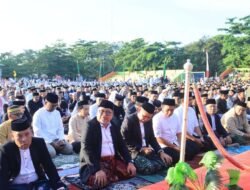 Bupati Takalar Salat Iduladha 1447 H Bersama Ribuan Jamaah di Lapangan H Makkatang Dg Sibali