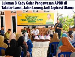 Lukman B Kady Gelar Pengawasan APBD di Takalar Lama, Jalan Lorong Jadi Aspirasi Utama