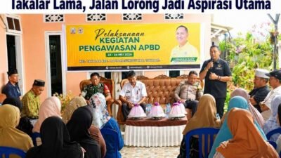 Lukman B Kady Gelar Pengawasan APBD di Takalar Lama, Jalan Lorong Jadi Aspirasi Utama