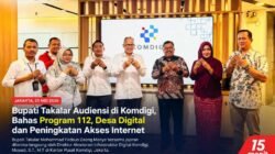 Perkuat Layanan Digital, Bupati Takalar Bahas Program 112 dan Internet Desa di Komdigi