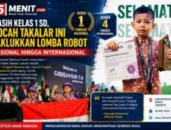 Masih Kelas 1 SD,  Muhammad Alfarizqi Faried Juara 1, Taklukkan Lomba Robot Nasional hingga Internasional
