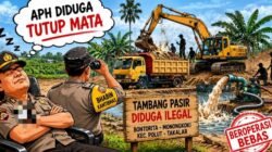 APH Diduga Tutup Mata, Tambang Pasir Diduga Ilegal Beroperasi Bebas di Wilayah Hukum Polres Takalar