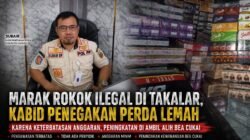 Marak Rokok Diduga Ilegal di Takalar, Kabid Penegakan Perda Akui Terkendala Keterbatasan Anggaran dan Penyidik