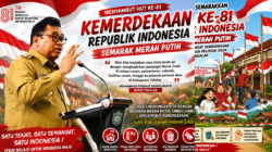 Bupati Takalar Ajak Warga Semarakkan HUT Ke-81 RI, Merah Putih Berkibar dari Kota hingga Pelosok Desa
