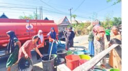 BPBD Takalar salurkan air bersih dampak El Nino.
