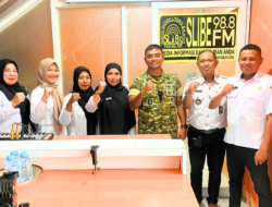 Lewat Podcast Takalar Menyapa, Dandim 1426/Takalar Tegaskan TNI Hadir di Tengah Masyarakat, Perkuat Sinergi dengan Pemda dan Media