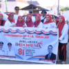 Semarak HUT RI ke-81, Diskominfo-SP Takalar Kibarkan Semangat Merah Putih di Jalan Santai 