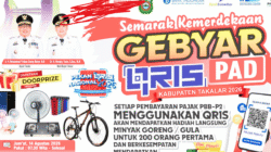 Semarak Kemerdekaan, Pemkab Takalar Gelar Gebyar QRIS PAD 2026, Bayar PBB-P2 Dapat Hadiah