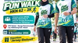 Fun Walk HKN 2026 Siap Meriahkan Takalar, Ayo Ikuti dan Rayakan Hidup Sehat Bersama