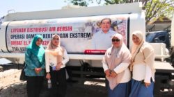 Puskesmas Pattallassang dan PMI Salurkan Air Bersih di Laikang dan Cikoang