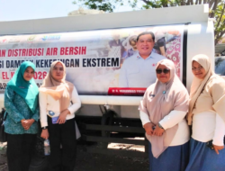Puskesmas Pattallassang dan PMI Salurkan Air Bersih di Laikang dan Cikoang