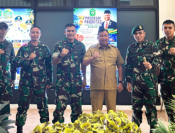Bupati Daeng Manye Terima Danyon 432 dan Wadan Denma Brigif 3, Bahas Rencana Latihan Terjun Bebas Militer di Takalar